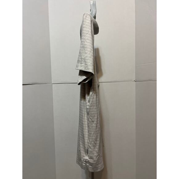 Calvin Klein Men’s Polo Shirt Gray Striped Short Sleeve Size L - Picture 5 of 8